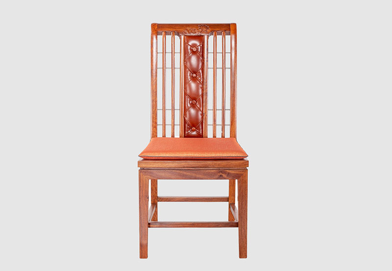 天门芙蓉榭中式实木餐椅效果图